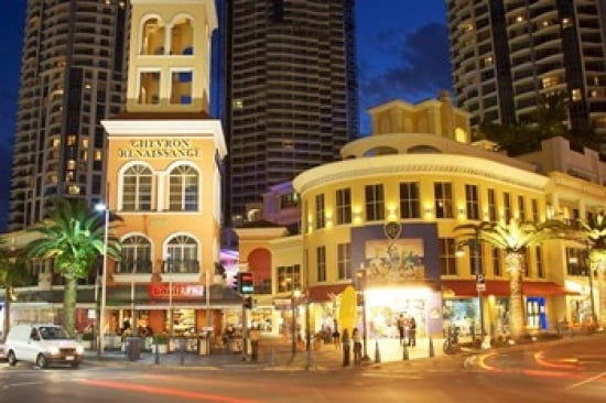 Chevron Renaissance Mall Surfers Paradise Gold Coast Queensland Australia Canvas Art - David Wall DanitaDelimont (36 x 24)