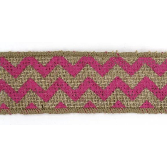 Chevron Ribbons-Red,2.5 Inch Wide