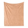 thumbnail image 1 of Chevron Soft Flannel Fleece Throw Blanket, Orange Wavy Stripes Abstract Geometric Pattern Creative Composition, Cozy Plush for Indoor and Outdoor Use, 70" x 90", Orange and White, by Ambesonne, 1 of 5
