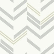 Chevron Stripe Peel and Stick Wallpaper