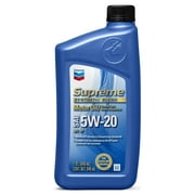 Chevron Supreme Synthetic Blend Motor Oil 5W-20, 1 Quart