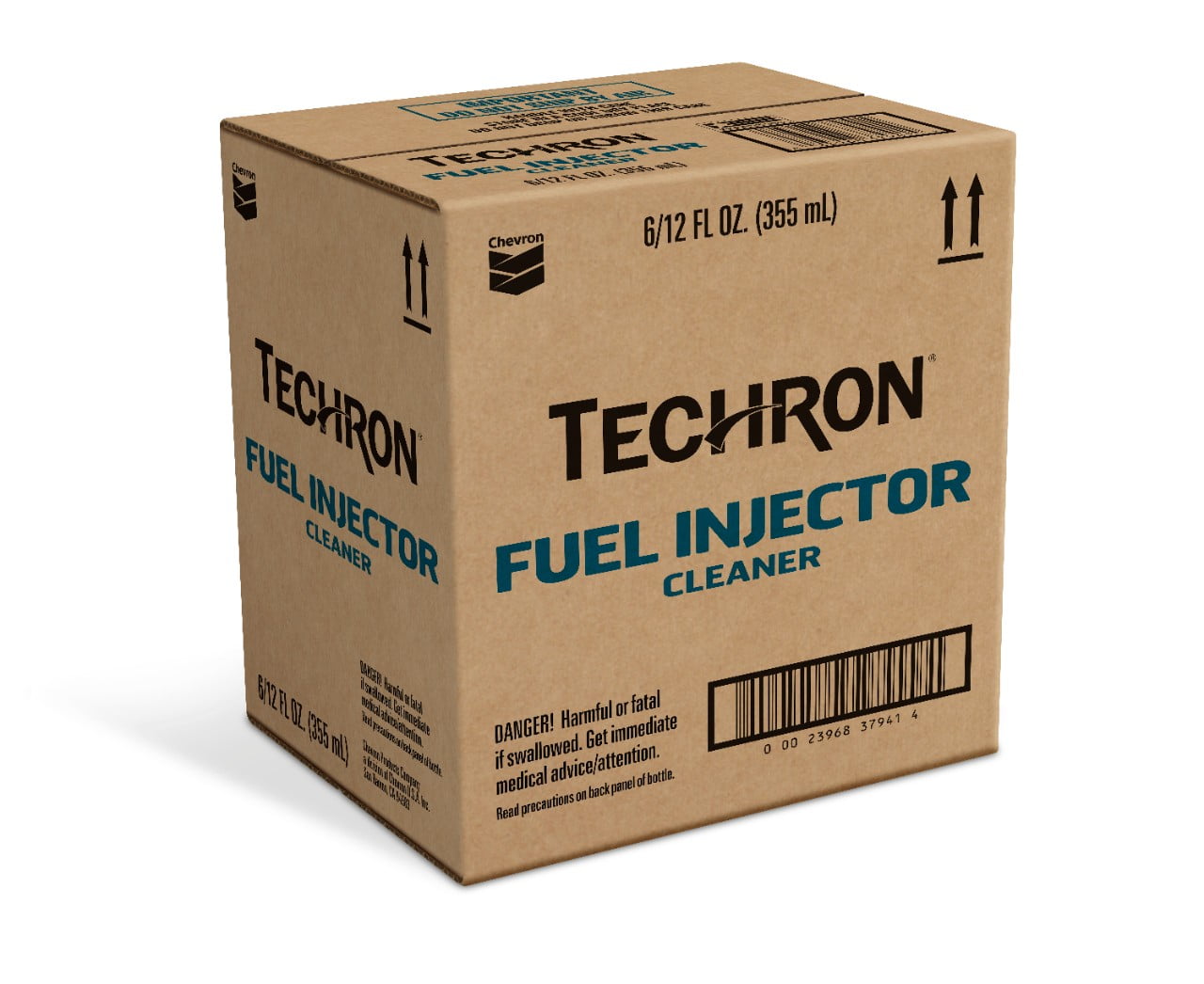 Chevron Techron Fuel Injector Cleaner, 12 oz Case (6 Pack