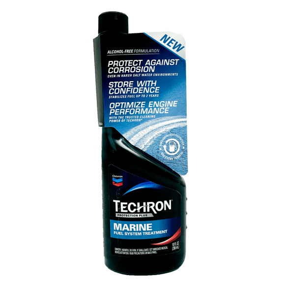 Chevron Techron Protection Plus Marine Fuel System Treatment (Pack of 6)