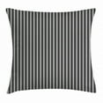 thumbnail image 1 of Chevron Throw Pillow Cushion Cover, Classic Monochrome Chevron Composition Oval Angled Lines Pattern Geometric, Decorative Square Accent Pillow Case, 18 X 18 Inches, Black and White, by Ambesonne, 1 of 2