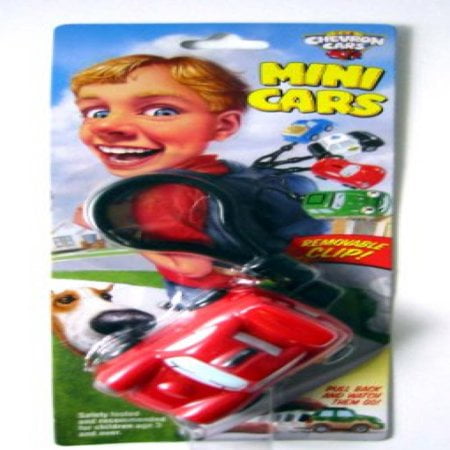 Chevron Tony Turbio Mini Car w/Pull-Back Action & Removable Clip