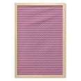 thumbnail image 1 of Chevron Wall Art with Frame, Retro Modern Zig Zag Stripes in Ikat Style Horizontal Lines Design, Printed Fabric Poster for Bathroom Living Room Dorms, 23" x 35", Multicolor, by Ambesonne, 1 of 2
