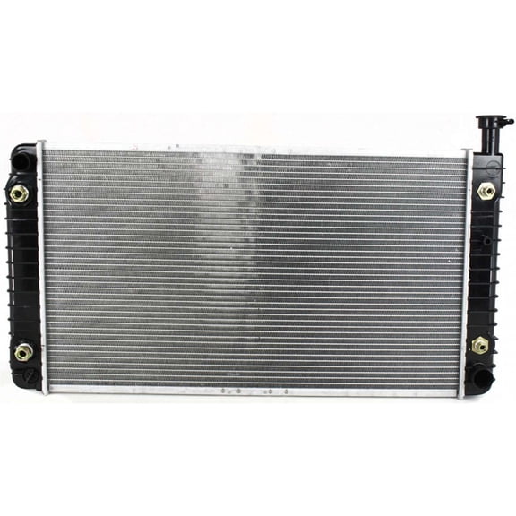 For Chevy 1500 / 2500 Express Radiator 1996-2002 | Gas | w/ Engine Oil Cooler | 4.3L / 5.7L Engine | 1-Row Core | Plastic Tank | Aluminum Core | GM3010304 | 15762434