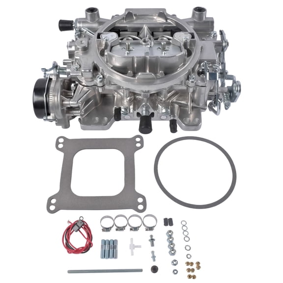 Chevy 305 4 Barrel Carburetor - 500 CFM Performer with Electric Choke - OEM 1403 - Square Flange - Fits Plymouth Barracuda, Camaro, Wagoneer