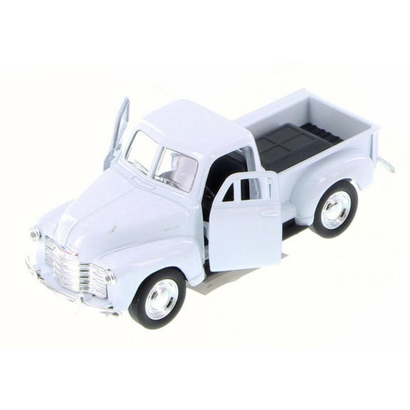 Chevy 3100 Pick Up Truck, White - Welly 43708D - 1/34 Scale Diecast Model Toy Car (Brand New but NO BOX)