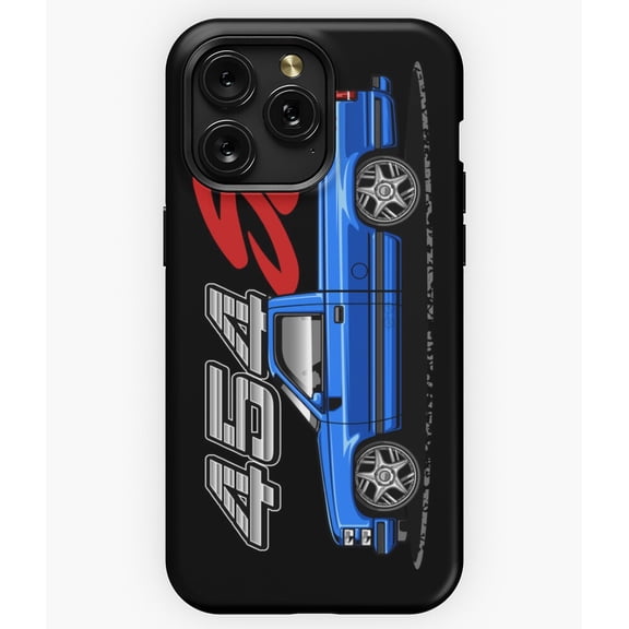 Chevy 454 SS Pickup Mariner Blue G6369 Phone Case for iPhone17 16 15 14 13 12 11 Pro Max