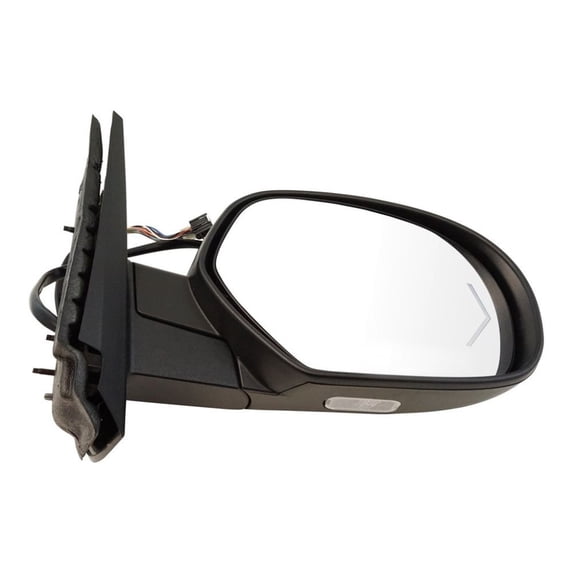 For Chevy Avalanche 2007-2013 Door Mirror Passenger Side | Power Glass | Heated Glass | w/ Turn Signal | w/ Memory | w/ Puddle Light | Paint to Match | Replacement For GM1321436 | 25779849
