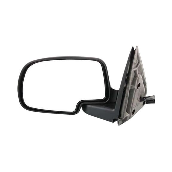 For Chevy Avalanche 2500 2003 04 05 2006 Door Mirror Driver Side Power | Heated | w/ Body Cladding | Gloss | Replacement For 335-5401L3ELH, 88987063 | GM1320295