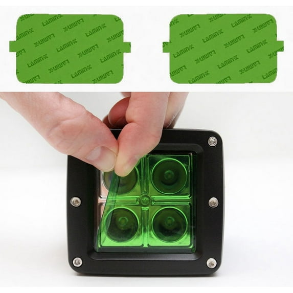 Chevy Avalanche w/o Clad (03-06) Green Fog Light Covers