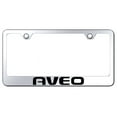 thumbnail image 1 of Chevy Aveo Laser Etched Logo Stainless Steel License Plate Frame (Chrome), 1 of 1