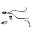 thumbnail image 1 of Chevy Blazer 92-94 2.5" Dual Exhaust Kits 1 Chamber Slash Tips Side Exit, 1 of 6