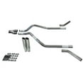 thumbnail image 1 of Chevy Blazer 92-94 2.5" Dual Exhaust Kits Y pipe Clamp on Tips Corner Exit, 1 of 6
