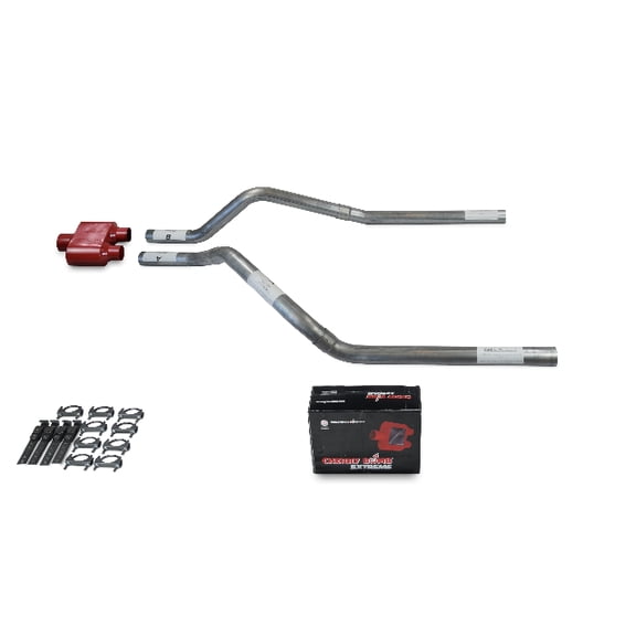 GMC Jimmy 92-94 2.5" Dual Truck Exhaust Kits Cherry Bomb Extreme
