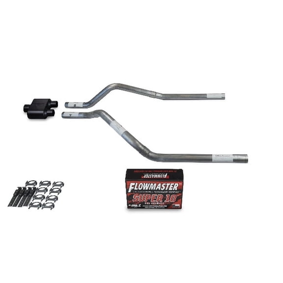 Chevy Blazer 92-94 2.5" Dual Truck Exhaust Kits Flowmaster Super 10
