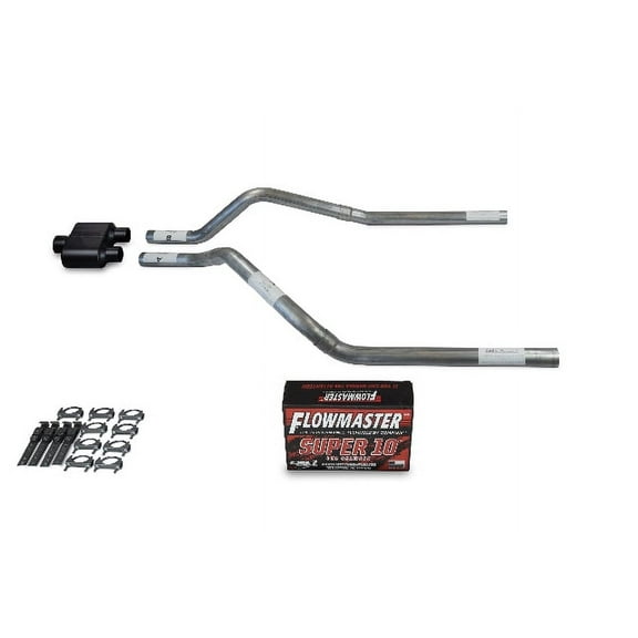 Chevy Blazer 95-99 2.5" Dual Truck Exhaust Kits Flowmaster Super 10