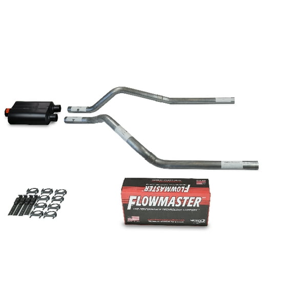 Chevy Blazer 95-99 2.5" Dual Truck Exhaust Kits Flowmaster Super 40