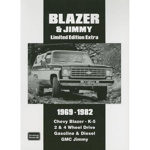 Chevy Blazer & Jimmy Limited Edition Extra 1969-1982 (Paperback)