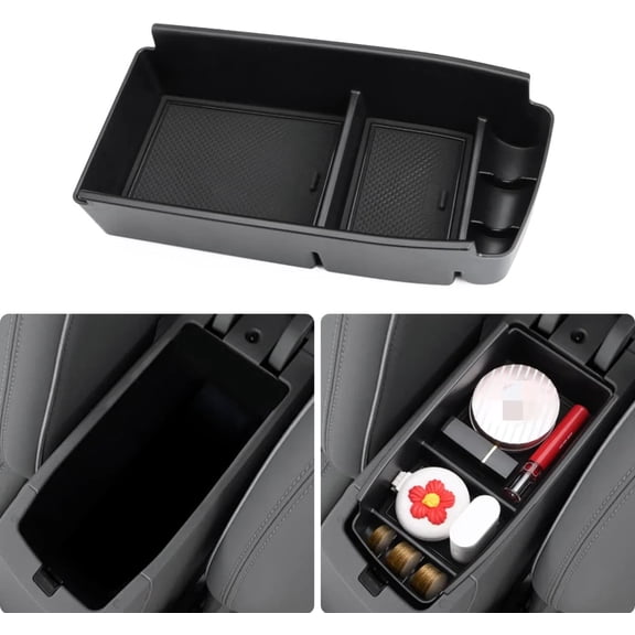 Chevy Bolt EUV Center Console Armrest Storage Box Tray Organizer, 2022-2023