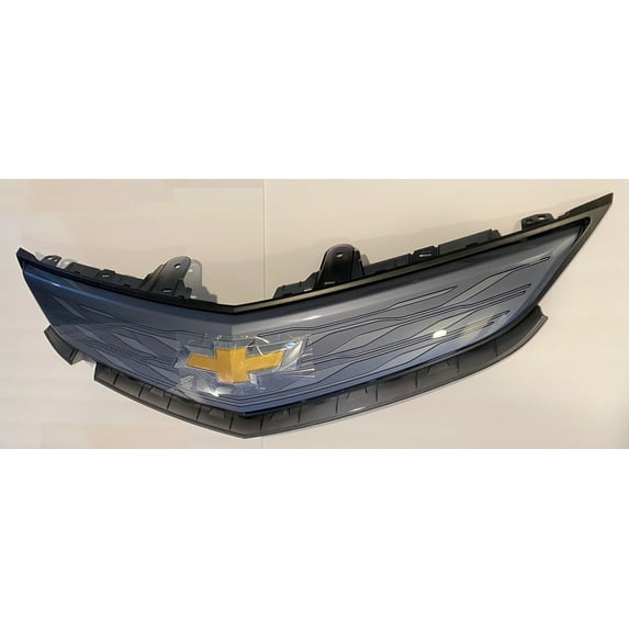 Chevy Bolt EV Front Upper Grille Assembly, Dark Silver, GM 42497944, 2017-2021