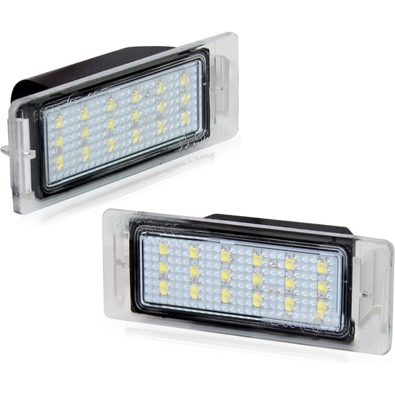 Chevy Bolt EV LED License Plate Light Lamp Assembly, Pack of 2, 2017-2023