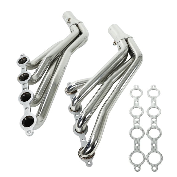 Chevy/Buick 4.8L-6.2L Exhaust Header - 1-3/4" Mandrel Bent Tubing - MT001096 - Fits Chevy Chevelle, El Camino, Monte Carlo & More - V8 Engines