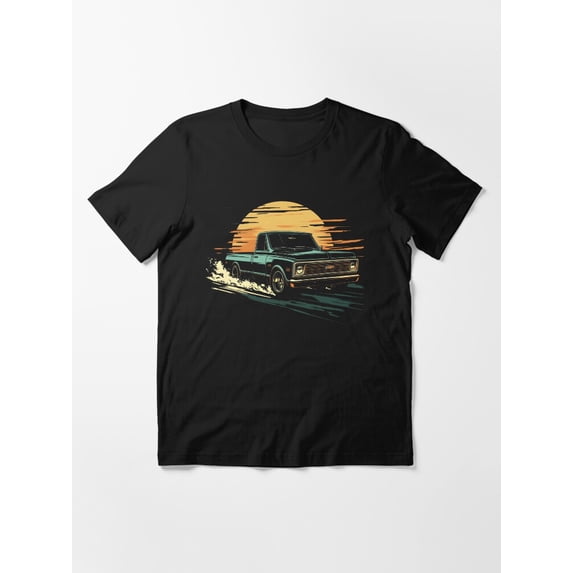 Chevy C10 Classic Pickup Retro Vintage Essential Apparel Unisex T-Shirt up to Size 5XL