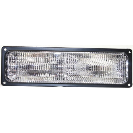 For Chevy C1500/C2500 Suburban 1994 95 96 97 1998 Turn Signal Light Driver Side | LED | Front | Under Headlight w/ Composite Light | CAPA Certified | Replacement For GM2520128, GM2520128C | 5976837