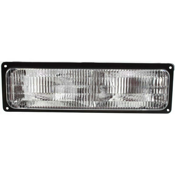 For Chevy C1500/C2500 Suburban 1994 95 96 97 98 1999 Turn Signal Light Passenger Side | CAPA Certified | With Composite Headlight | Clear Lens | Replacement For GM2521128, GM2521128C | 5976838