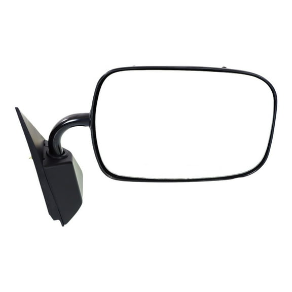 For Chevy C3500/K3500 1990-2000 Door Mirror Passenger Side | Manual Glass | Non-Heated | Manual Folding | Painted | Plastic | Below Eyeline Type/Gooseneck Style | Replacement For GM1321177 | 19177485