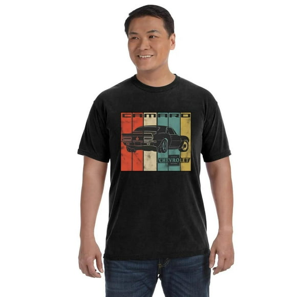 Chevy Camaro 1967 Muscle Car Retro Classic Auto COMFORT COLOR T-SHIRT, for men & women, up to size 4XL