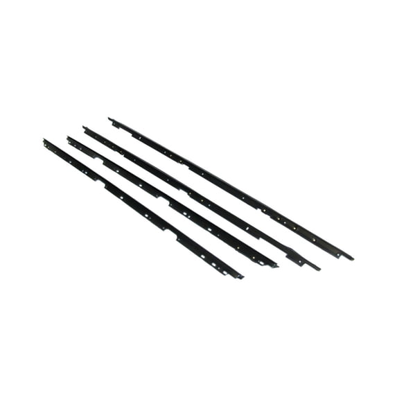For Chevy Camaro 1990 1991 1992 Belt Weatherstrip Driver And Passenger Side | Pair | Inner And Outer | 4 Pieces | F-Body/T-Body | Replacement For 10124264, 10124265