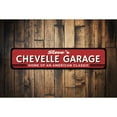 thumbnail image 1 of Chevy Chevelle Novelty Decor, Metal Wall Sign - 4x18 Inches, 1 of 4