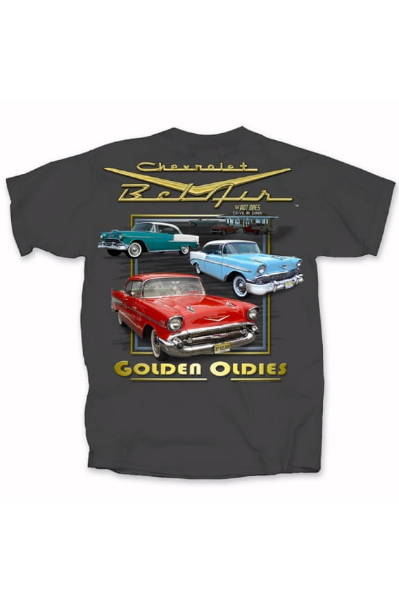 Chevy Chevrolet Belair Golden Oldies Short Sleeve T-Shirt