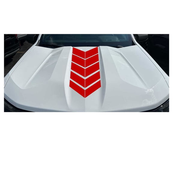 Chevy Colorado Red Arrow Center Hood Decal 2023-2026 GM Licensed