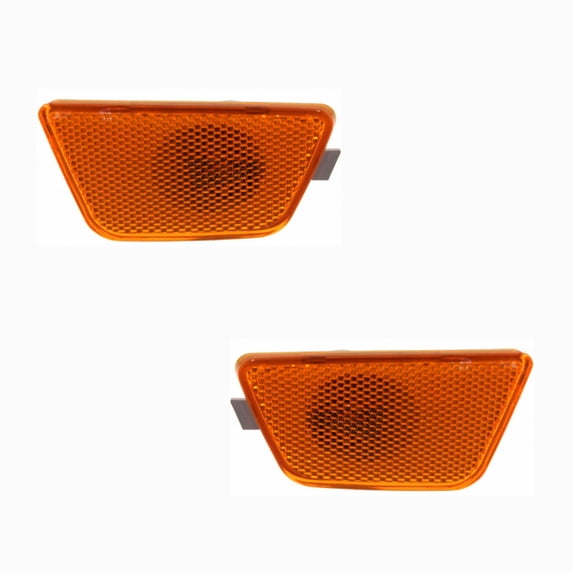 For Chevy Cruze 2011 2012 2013 2014 Side Marker Light Assembly Driver and Passenger Side | Pair | Front | Replacement For GM2550198, GM2551198 | 42334144, 615343156651, 191275775912, 42334145