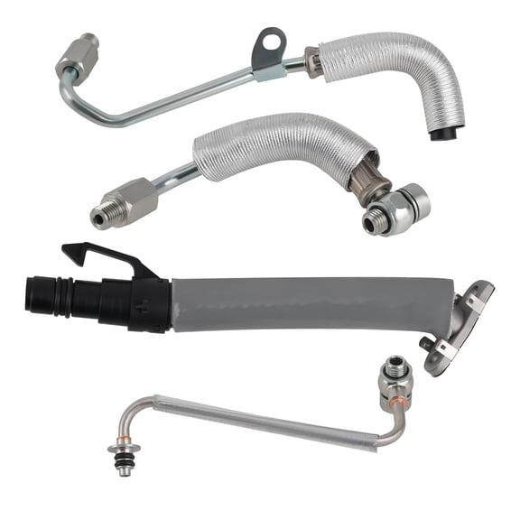 Chevy Cruze Buick GM 1.4L Turbo Charger Coolant Return Hose Line - 5556706 - Fits 2011-2019 Encore, Cruze, Sonic, Trax - Direct Replacement