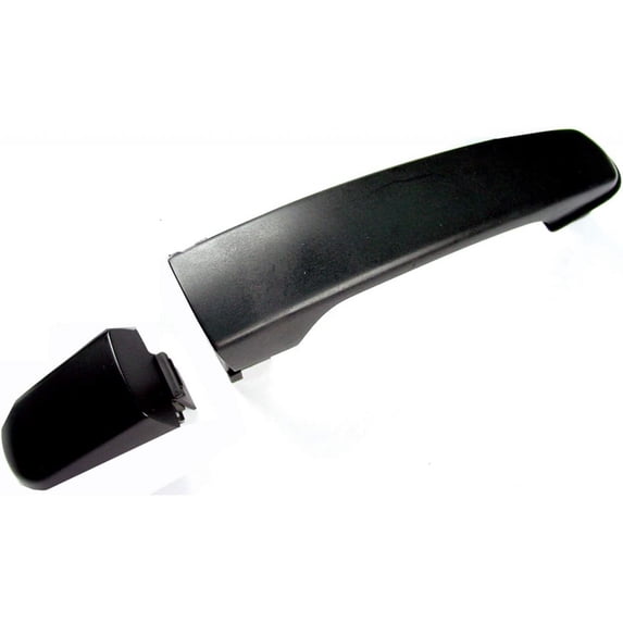 For Chevy Equinox 2005 06 07 08 2009 Exterior Door Handle | Front/Rear | Outer | Made of Plastic | Smooth Black | With Cap | Replacement For GM1311185 | 15835639, 191275522745