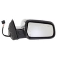 thumbnail image 1 of For Chevy Equinox 2010 2011 2012 2013 2014 Door Mirror Passenger Side | Power Glass | Heated Glass | w/ Memory | w/ Blind Spot Mirror | Chrome | Replacement For GM1321456 | 22818268, 615343026909, 1 of 6