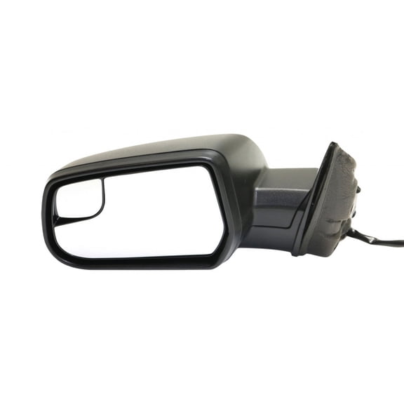For Chevy Equinox 2012 2013 2014 2015 Door Mirror Driver Side | Power | Textured | 2nd Design | w/ Convex Insert | Replacement For GM1320452, GM1320386 | 22818262, 20858707