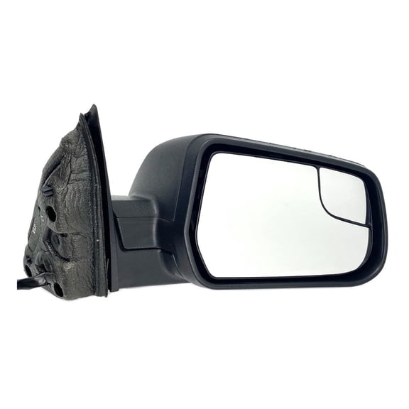 For Chevy Equinox 2012 2013 2014 2015 Door Mirror Passenger Side | Non-Heated | Black Finish | Outer Rear View | Standard Line | With Blind Spot Lens | Replacement For GM1321452 | 22818263