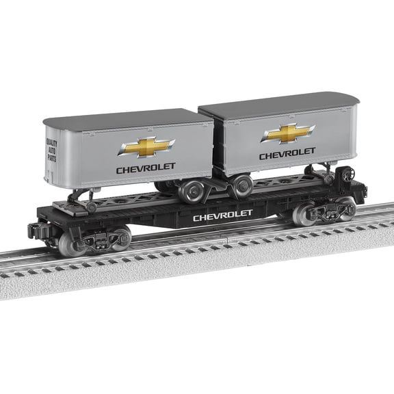 Chevy Flatcar with Piggyback Trailers