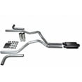 thumbnail image 1 of Chevy GMC 1500 15-18 2.5" Dual Exhaust Kits 2 Chamber Clamp on Tips Side Exit, 1 of 4
