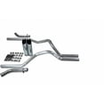 thumbnail image 1 of Chevy GMC 1500 15-18 2.5" Dual Exhaust Kits No Muffler Slash Tips Corner Exit, 1 of 2