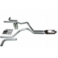 thumbnail image 1 of Chevy GMC 1500 15-18 2.5" Dual Exhaust Kits Stainless Muff Clamp on Tips Side Ex, 1 of 2