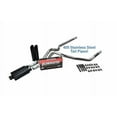 thumbnail image 1 of Chevy GMC 1500 88-95 2.5" Stainless Dual Exhaust Kit Flowmaster 40 Black Tips, 1 of 5