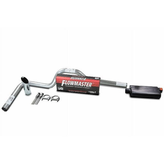 Chevy GMC 1500 88-95 Single 3" Truck Exhaust Kits Flowmaster 50 Series Slash Tip